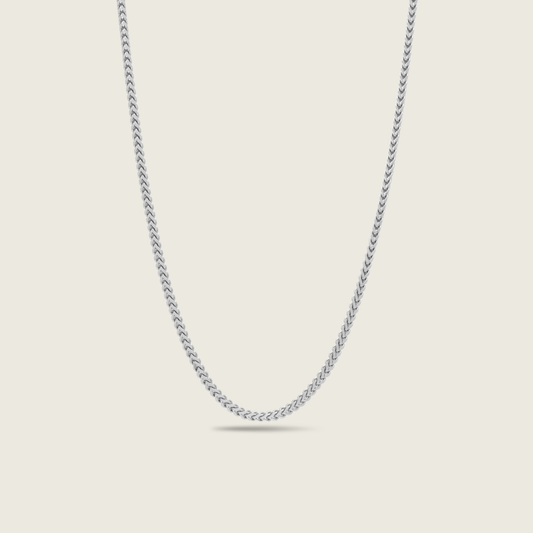 3mm Silver Franco Chain