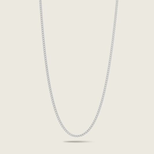 3mm Silver Miami Cuban Chain