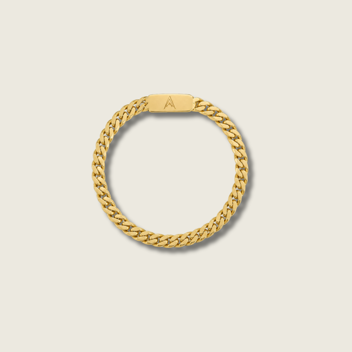 5mm Gold Franco Bracelet