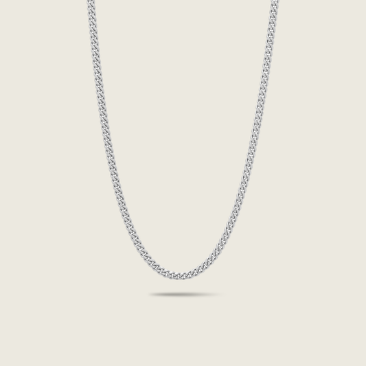 5mm Silver Miami Cuban Chain