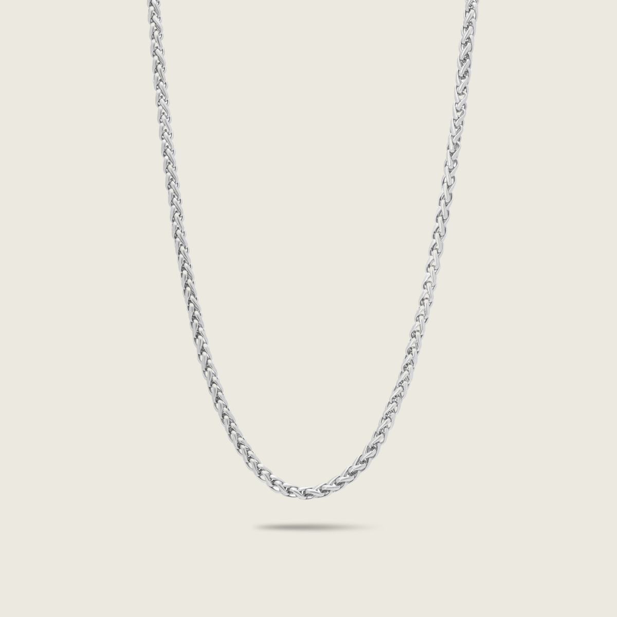 5mm Silver Wheat Chain