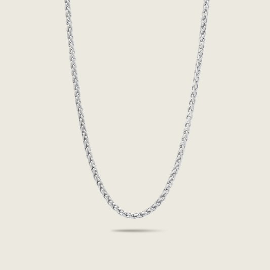 5mm Silver Wheat Chain