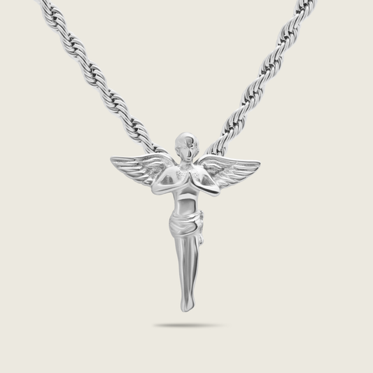 Silver Angel Necklace