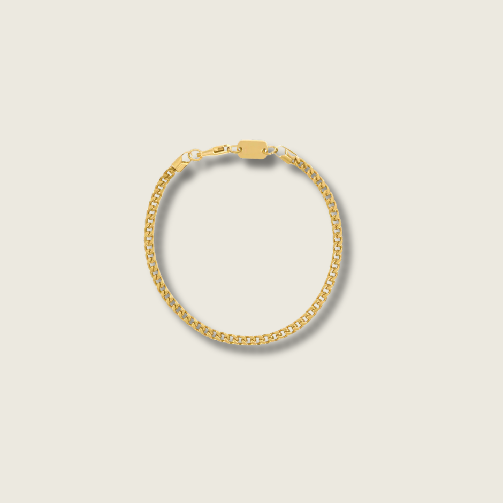 5mm Gold Franco Bracelet
