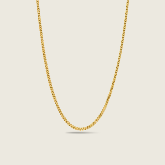 3mm Gold Franco Chain