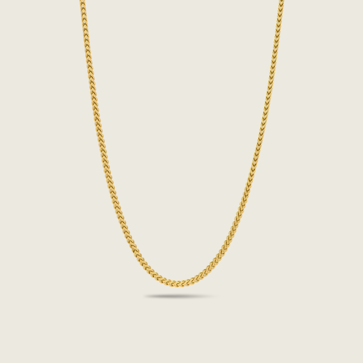 3mm Gold Franco Chain