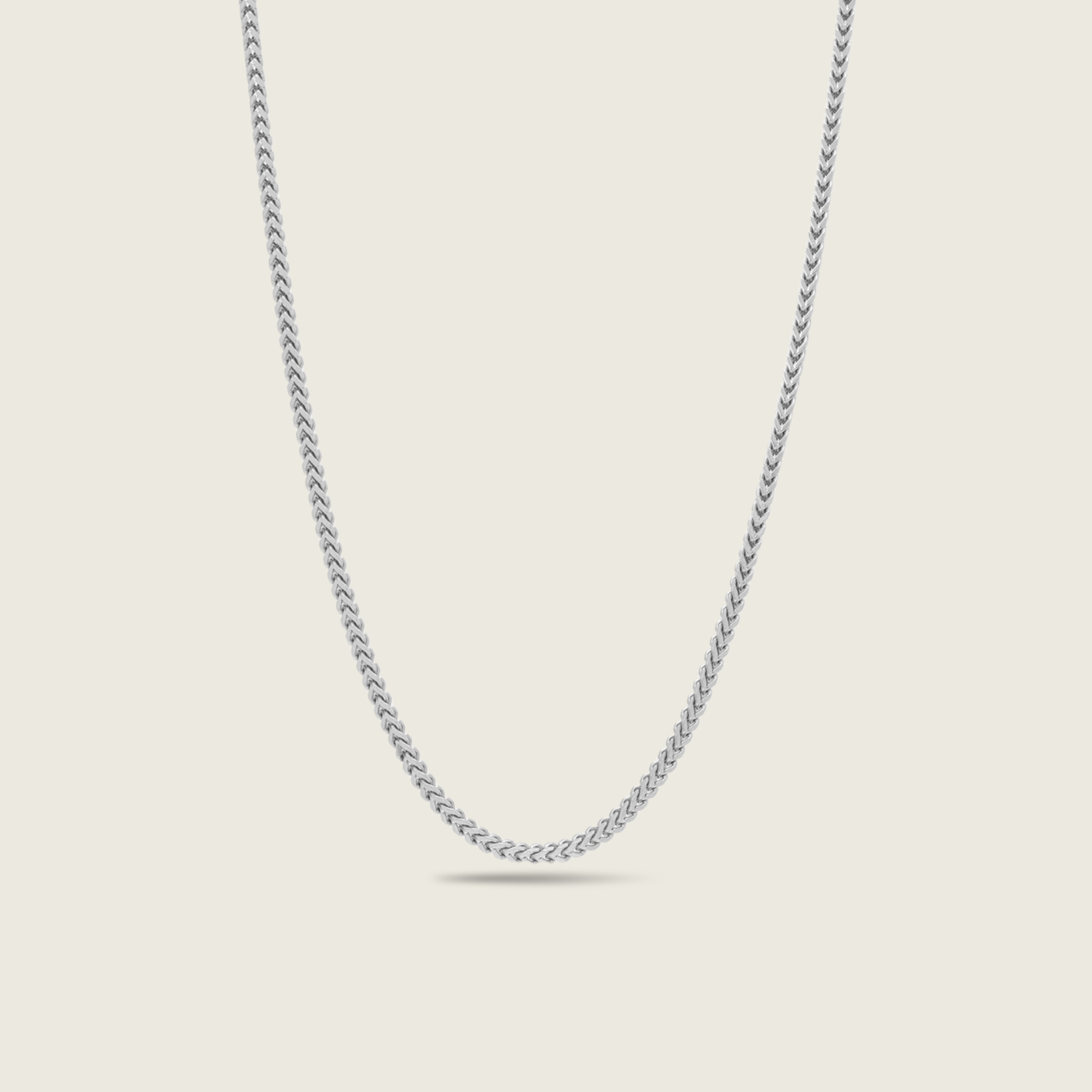 3mm Silver Franco Chain