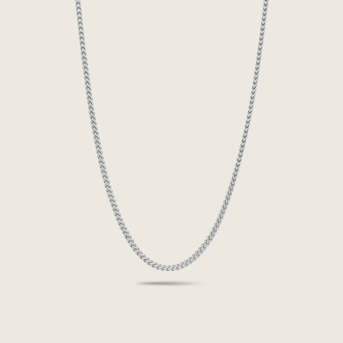 3mm Silver Franco Chain