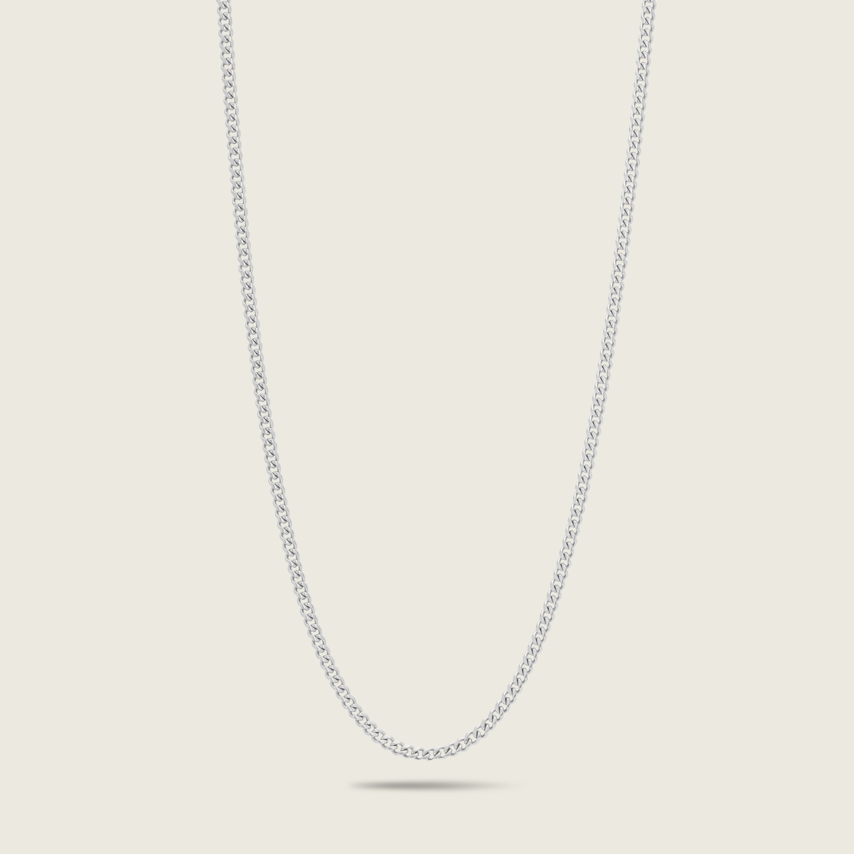 3mm Silver Miami Cuban Chain
