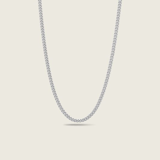 3mm Silver Miami Cuban Chain