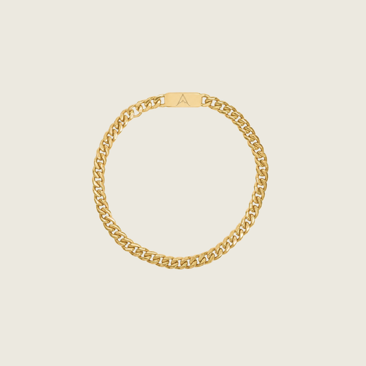 5mm Gold Miami Cuban Bracelet