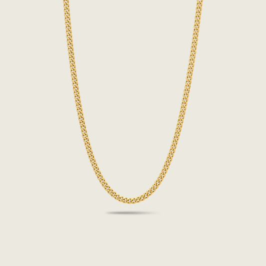 5mm Gold Miami Cuban Chain