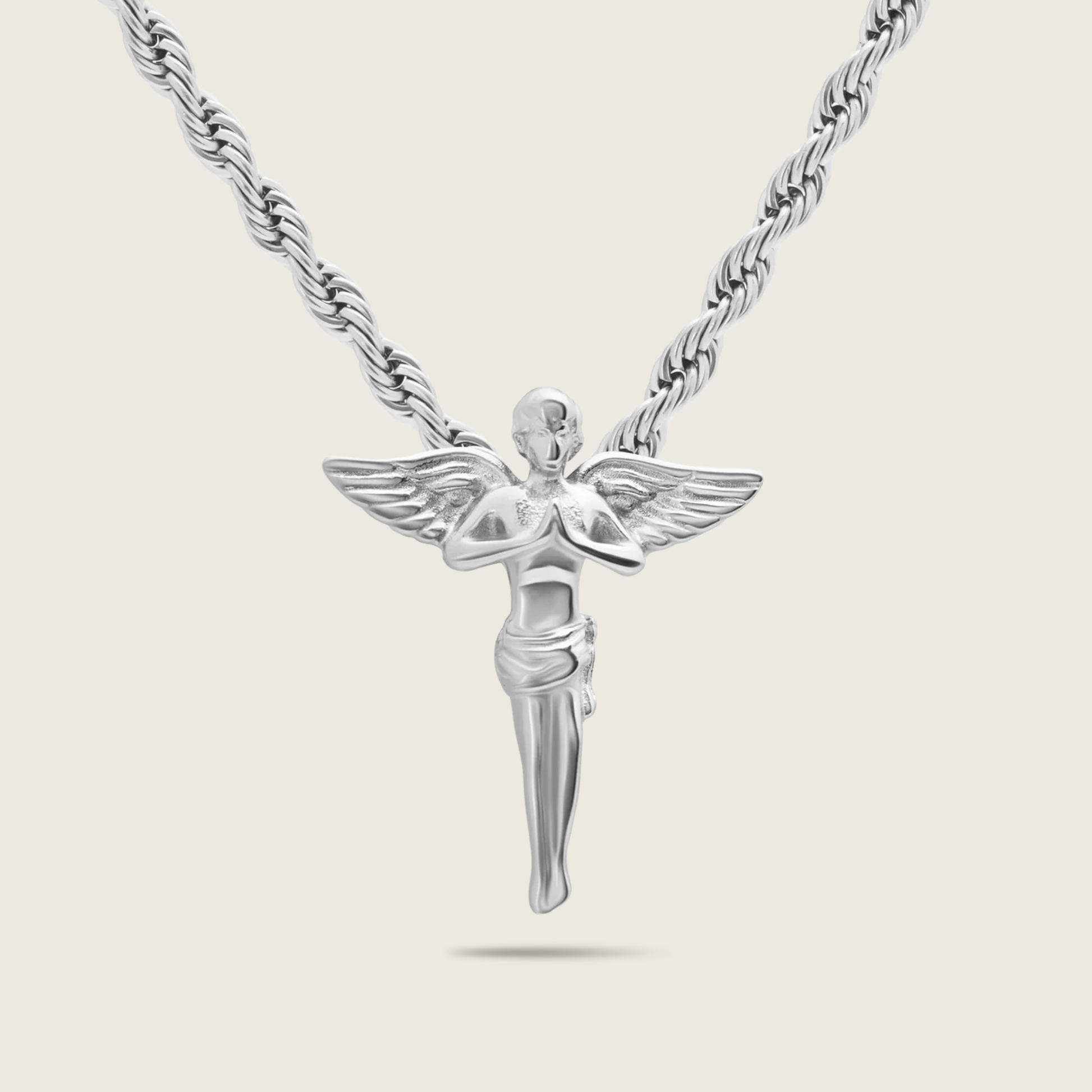 Silver Angel Necklace