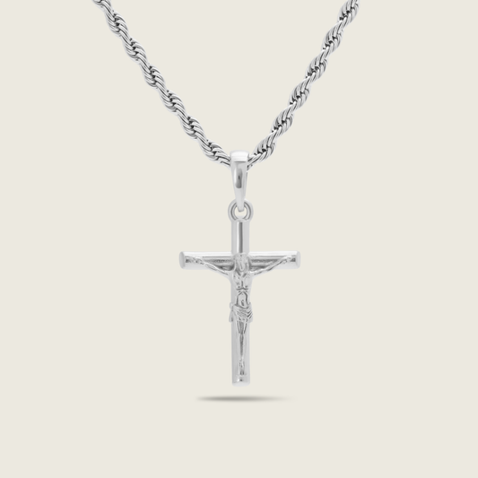 Silver Crucifix Necklace